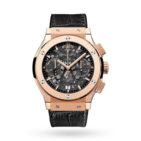 hublot king or|Hublot king gold watch.